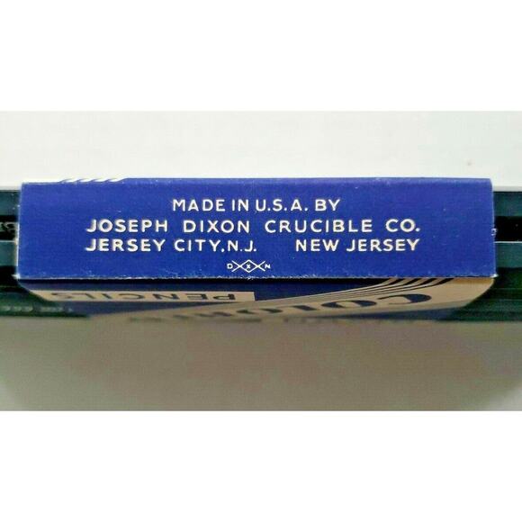 Vintage Dixon Blue Colo 2200 B Pencils Soft Lead NOS U113 - Picture 3 of 3